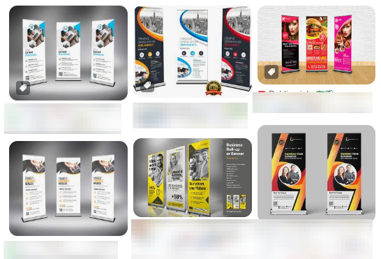 Pull-up Banner (2x5 ft., Without Tarpaulin)