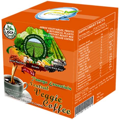 94-in-1 Veggie Coffee 1 Box (10 Sachets)